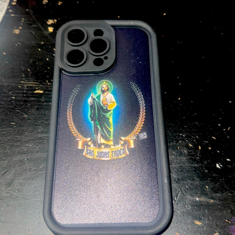 St Jude religious iPhone 15 Pro Max case
